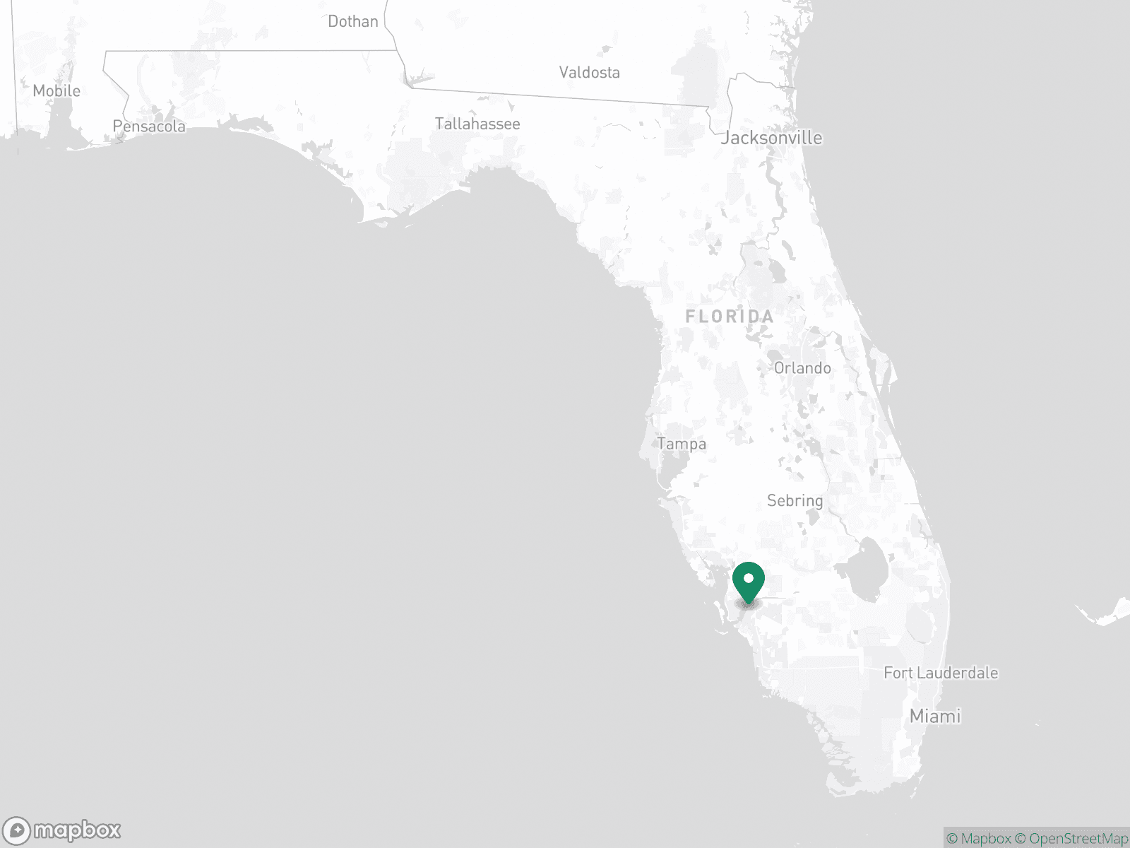 Practice Location Map