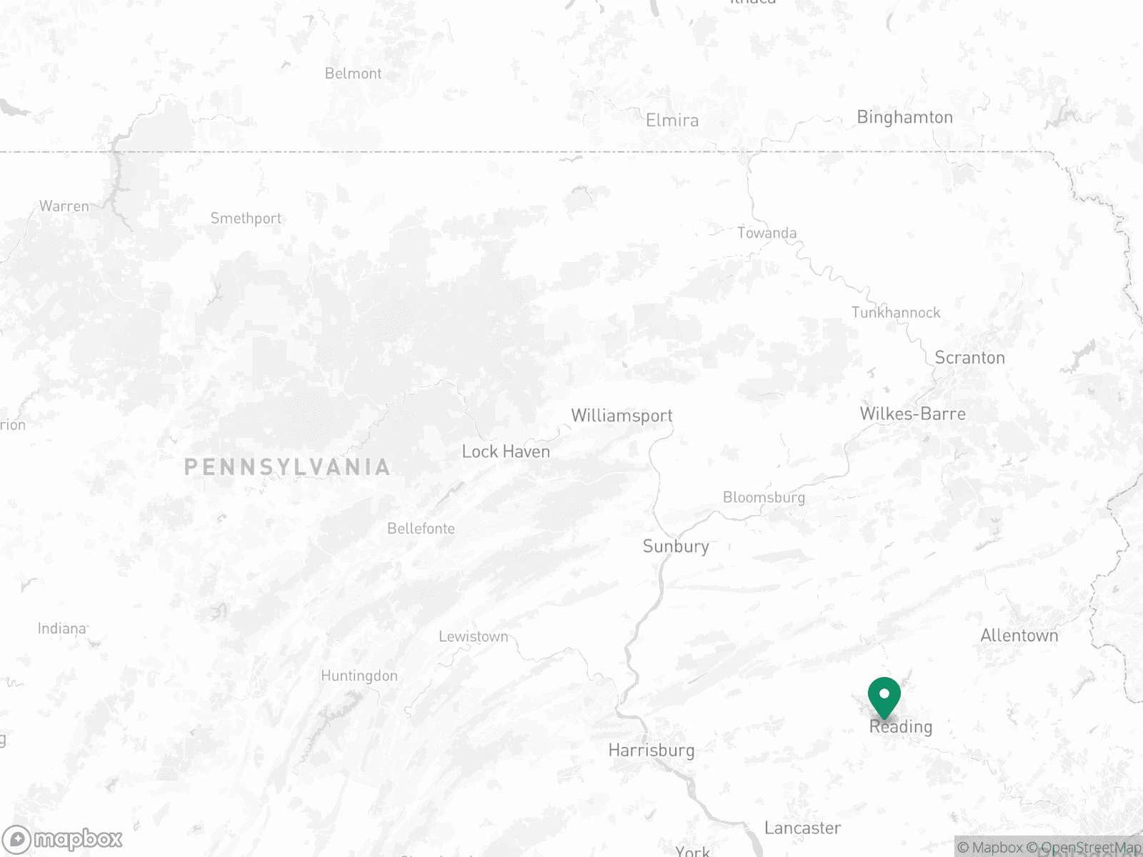Practice Location Map