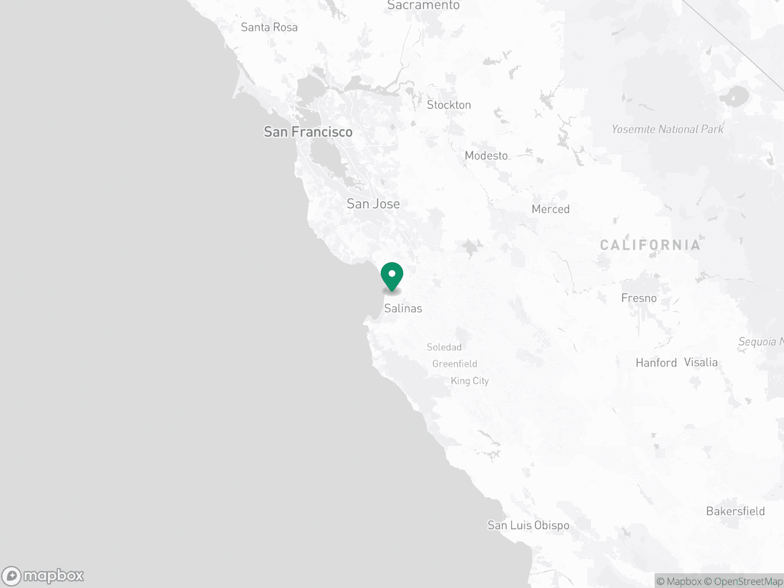 Practice Location Map