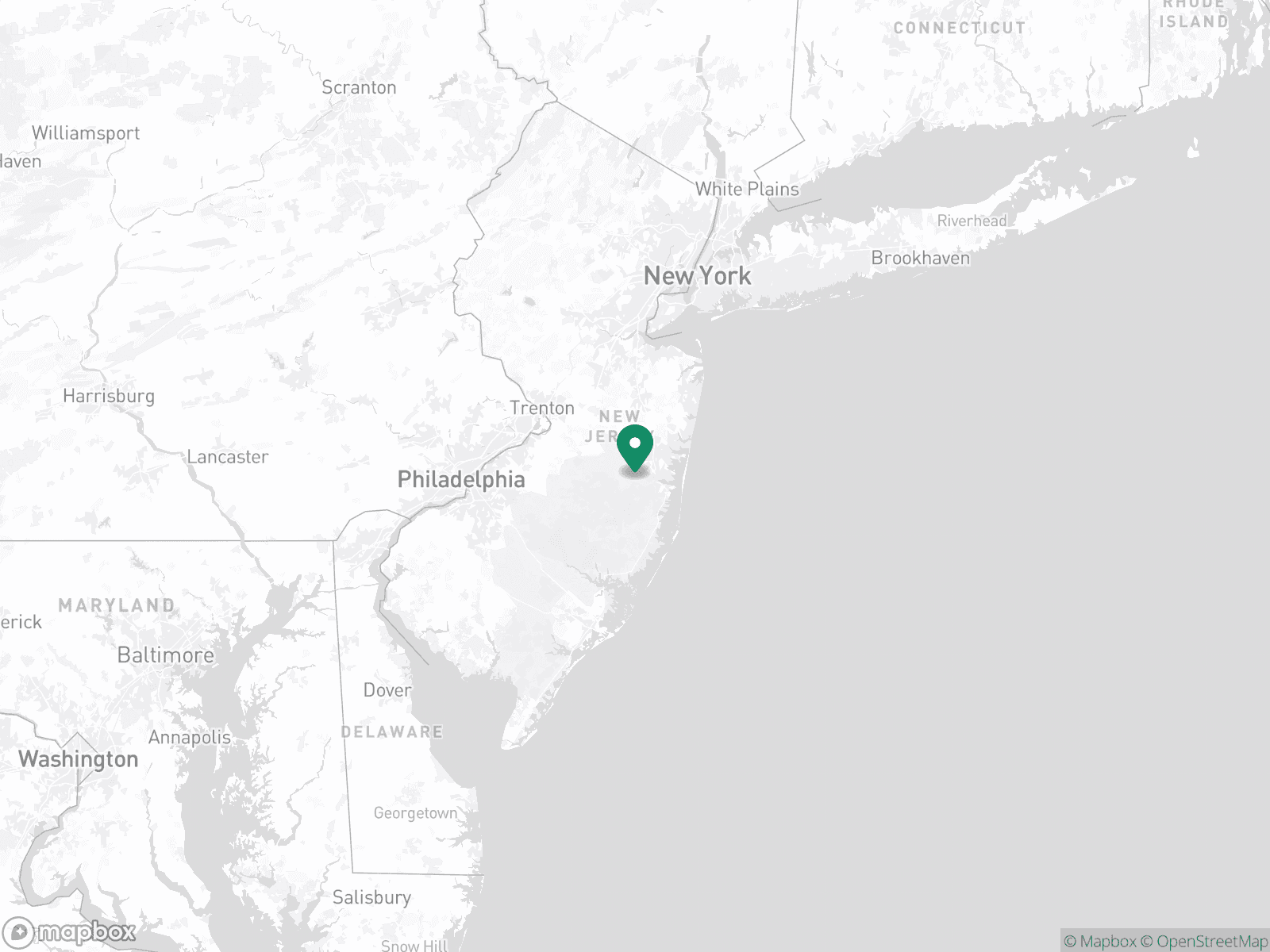 Practice Location Map