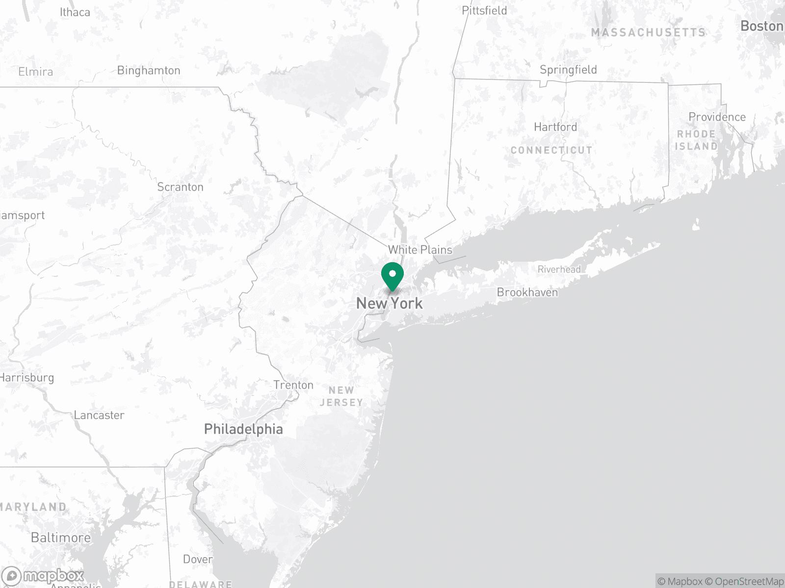 Practice Location Map
