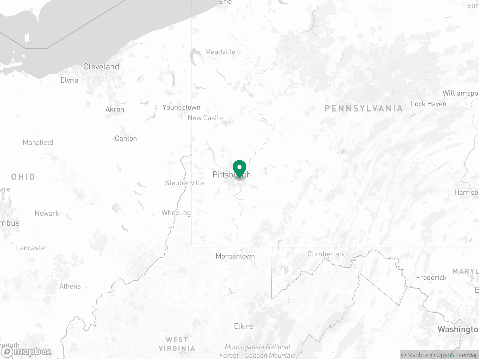Practice Location Map