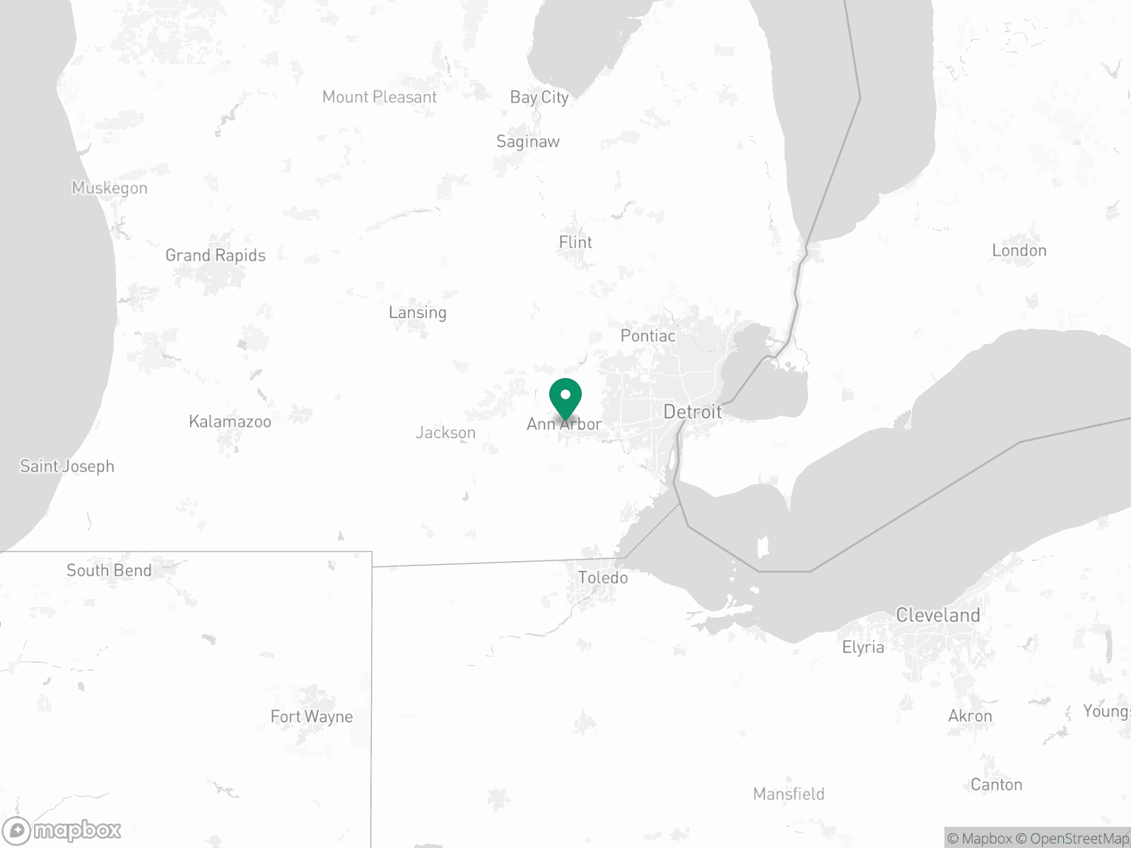 Practice Location Map