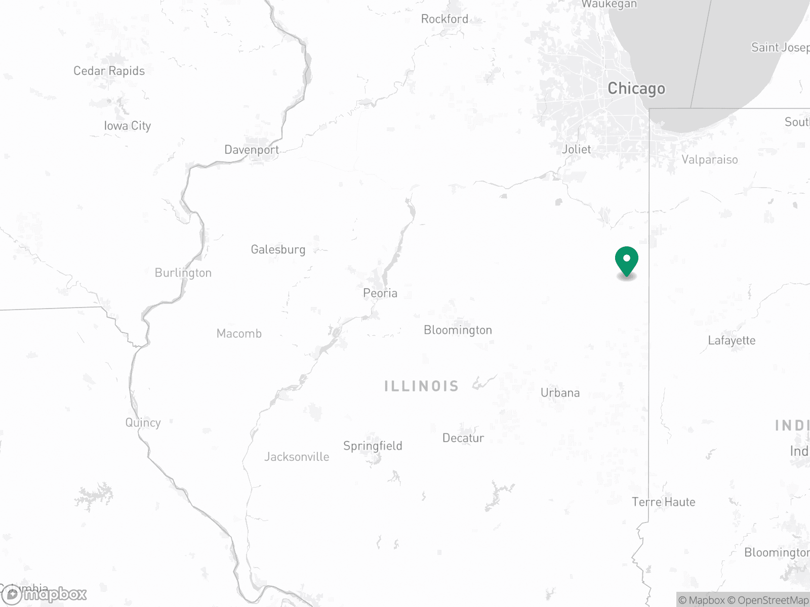 Practice Location Map