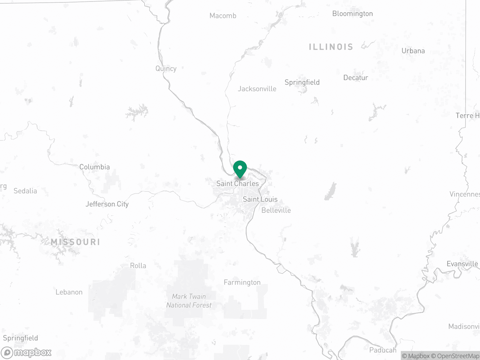 Practice Location Map