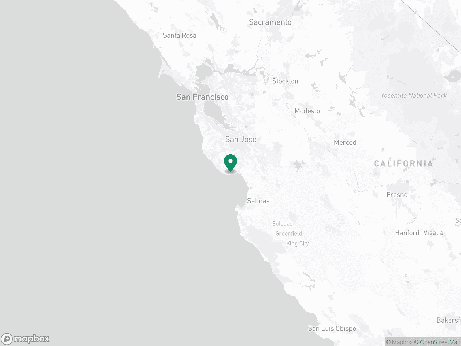 Practice Location Map