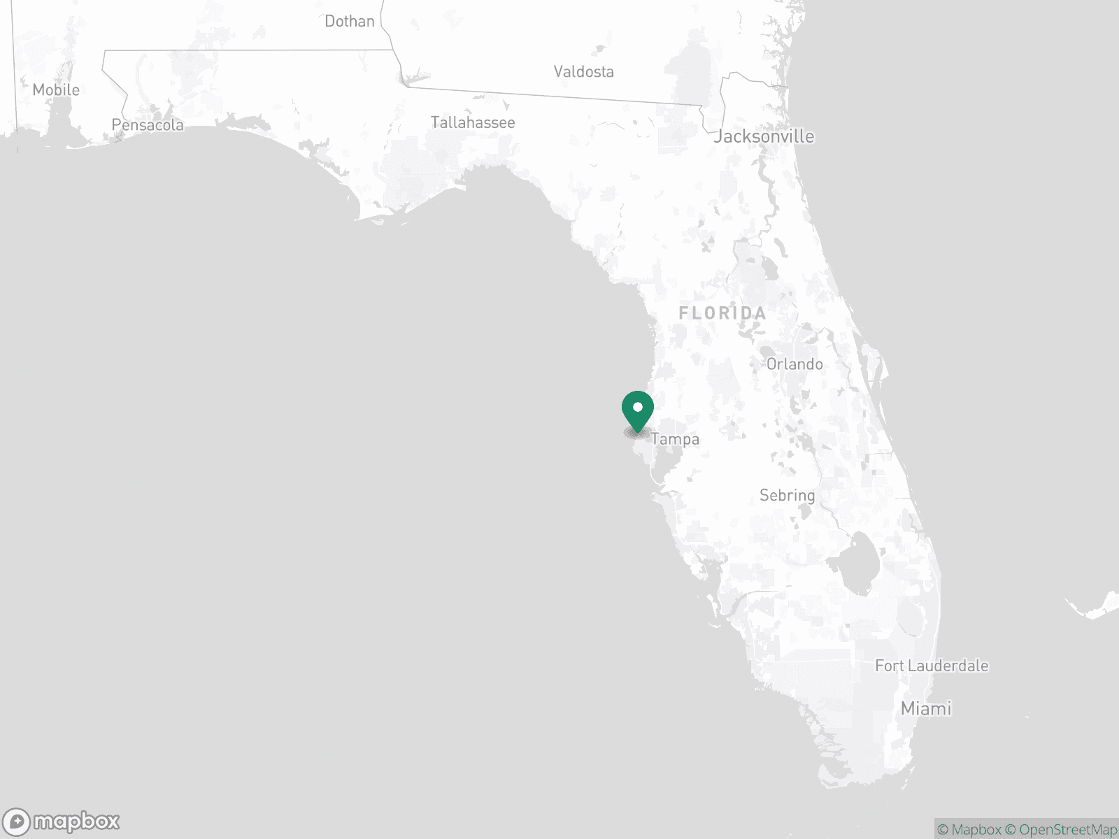 Practice Location Map