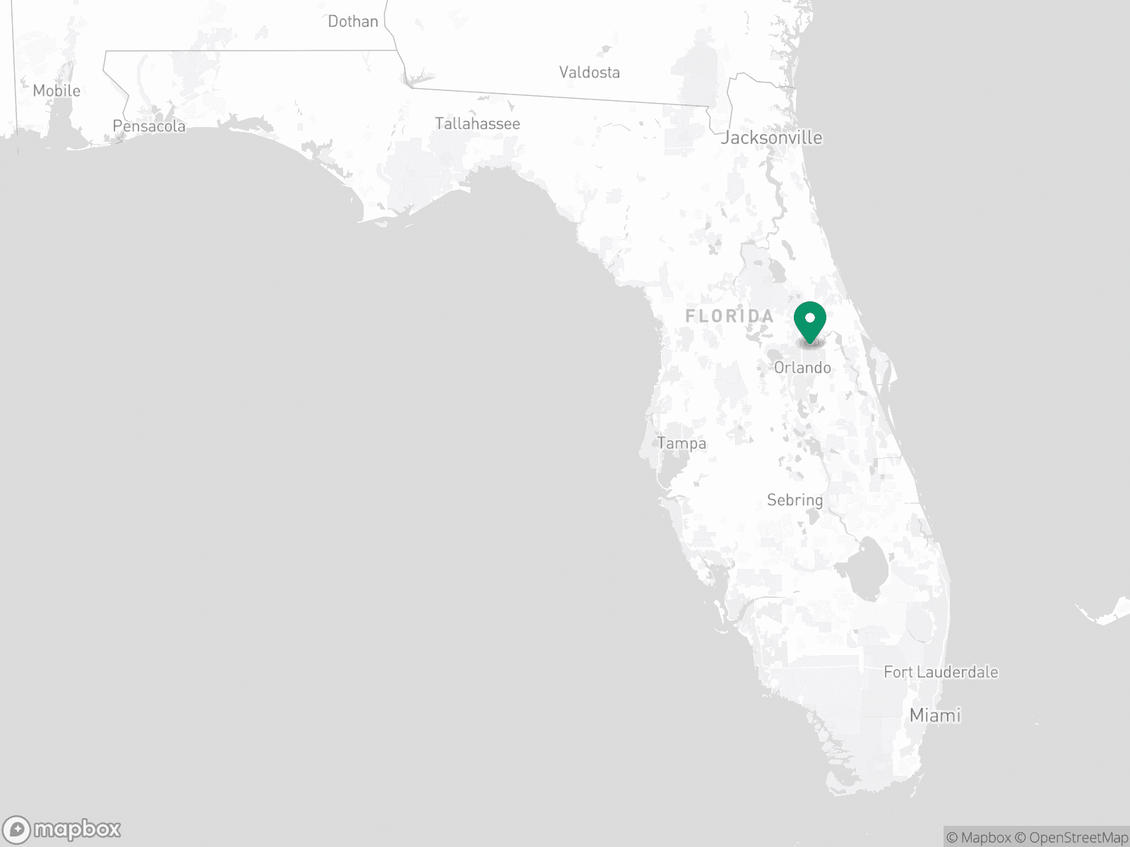 Practice Location Map