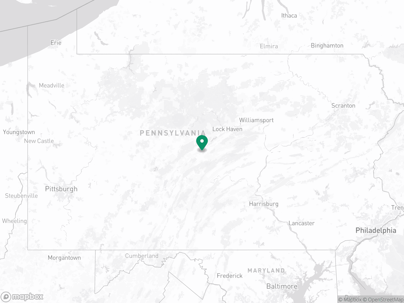 Practice Location Map
