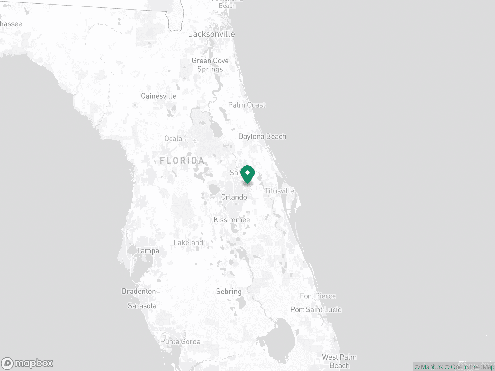 Practice Location Map