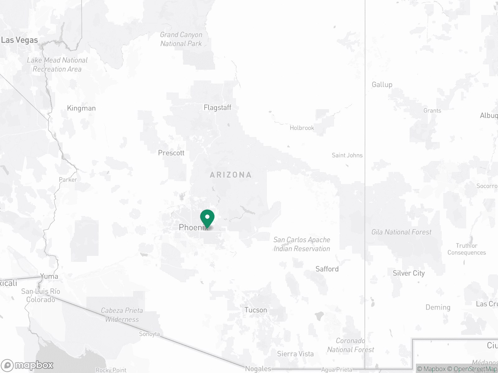 Practice Location Map