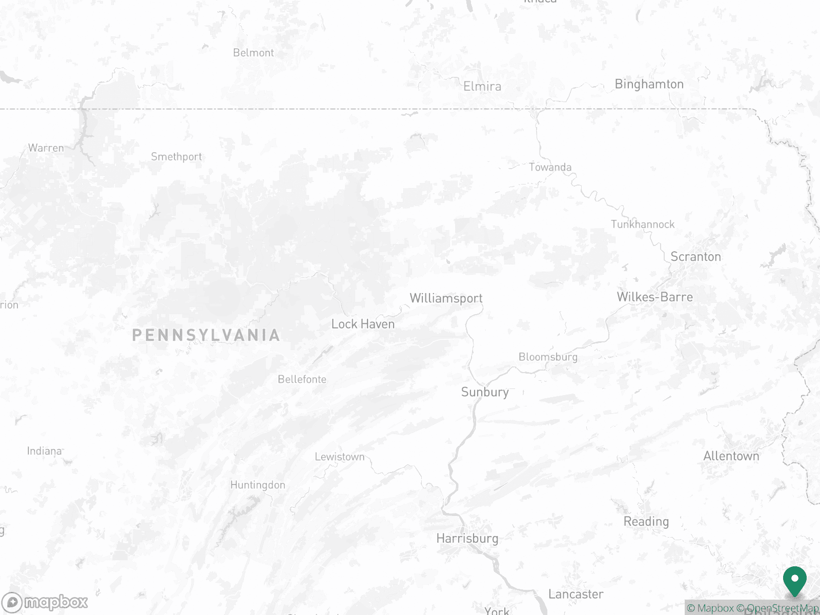Practice Location Map