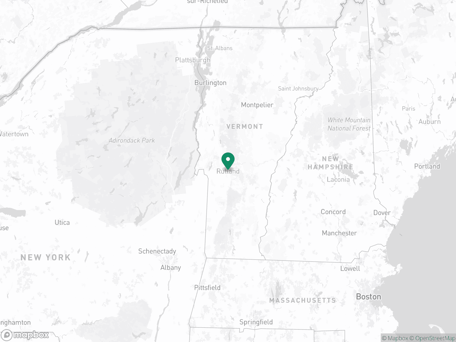 Practice Location Map