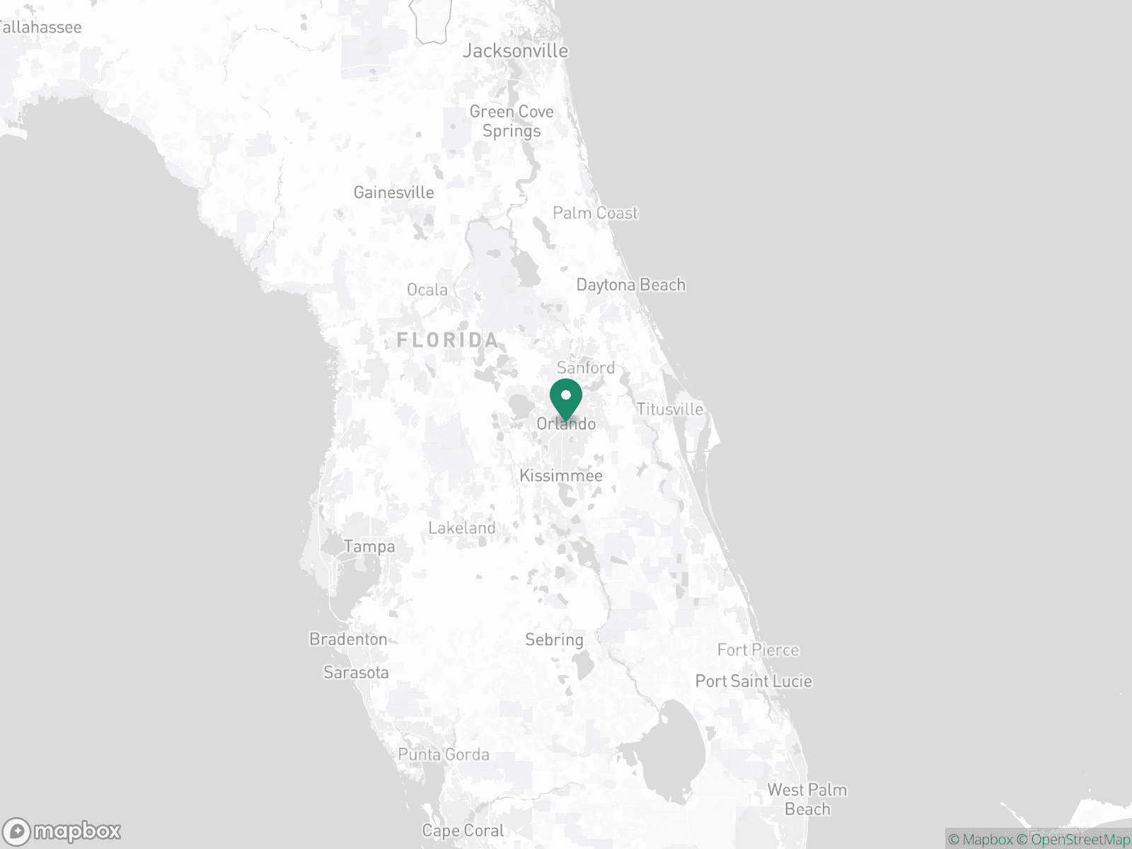 Practice Location Map