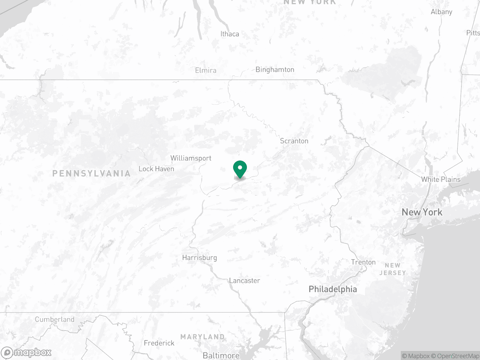 Practice Location Map