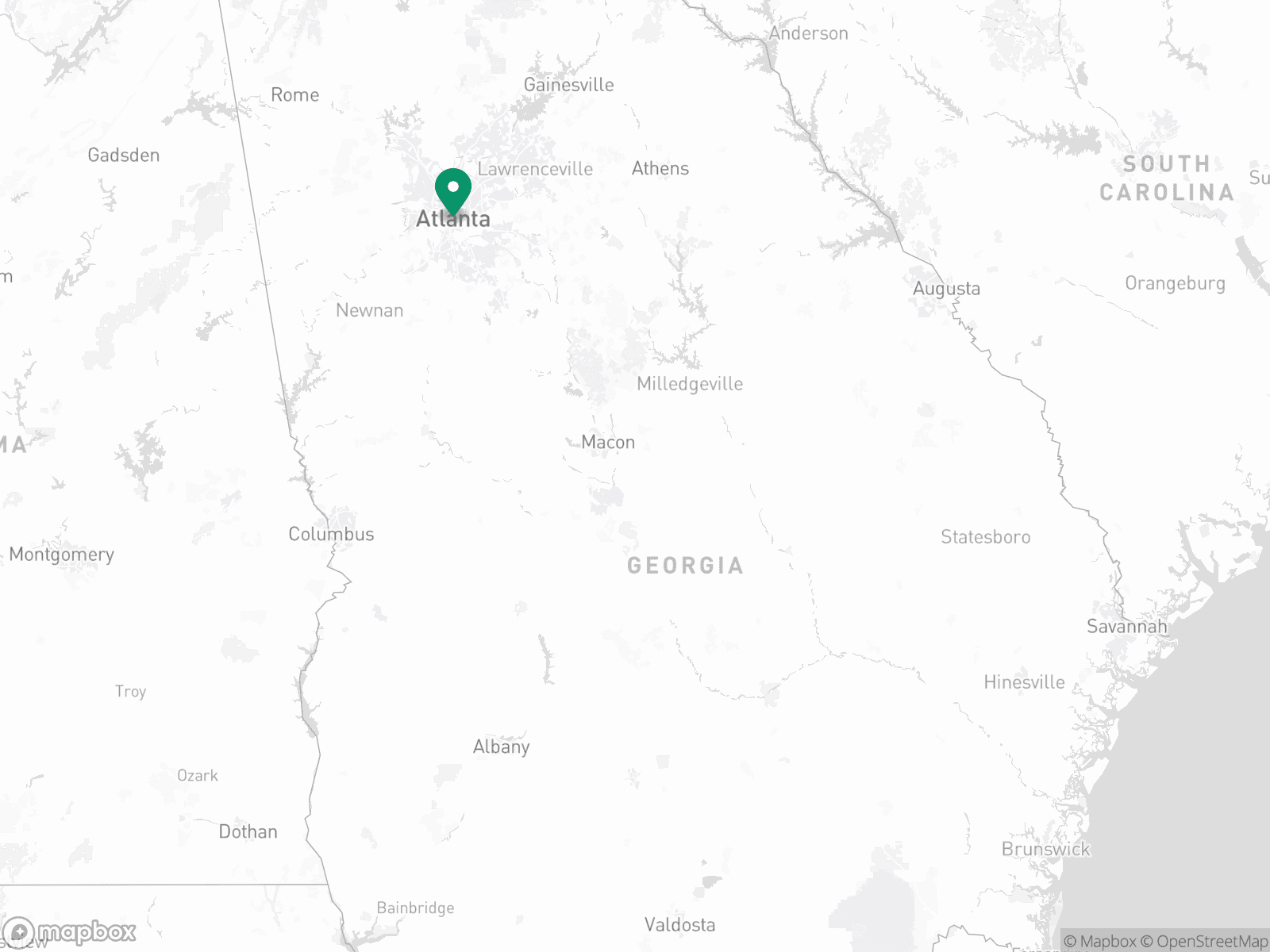 Practice Location Map