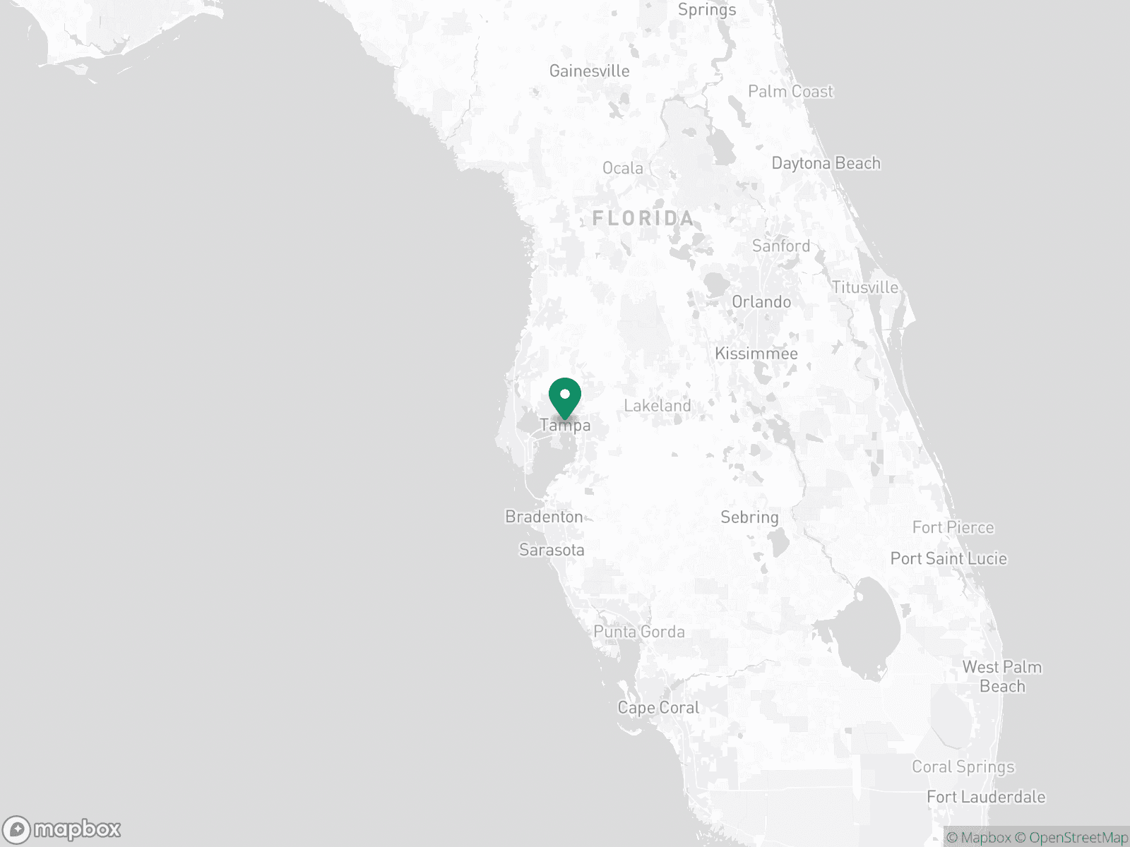 Practice Location Map