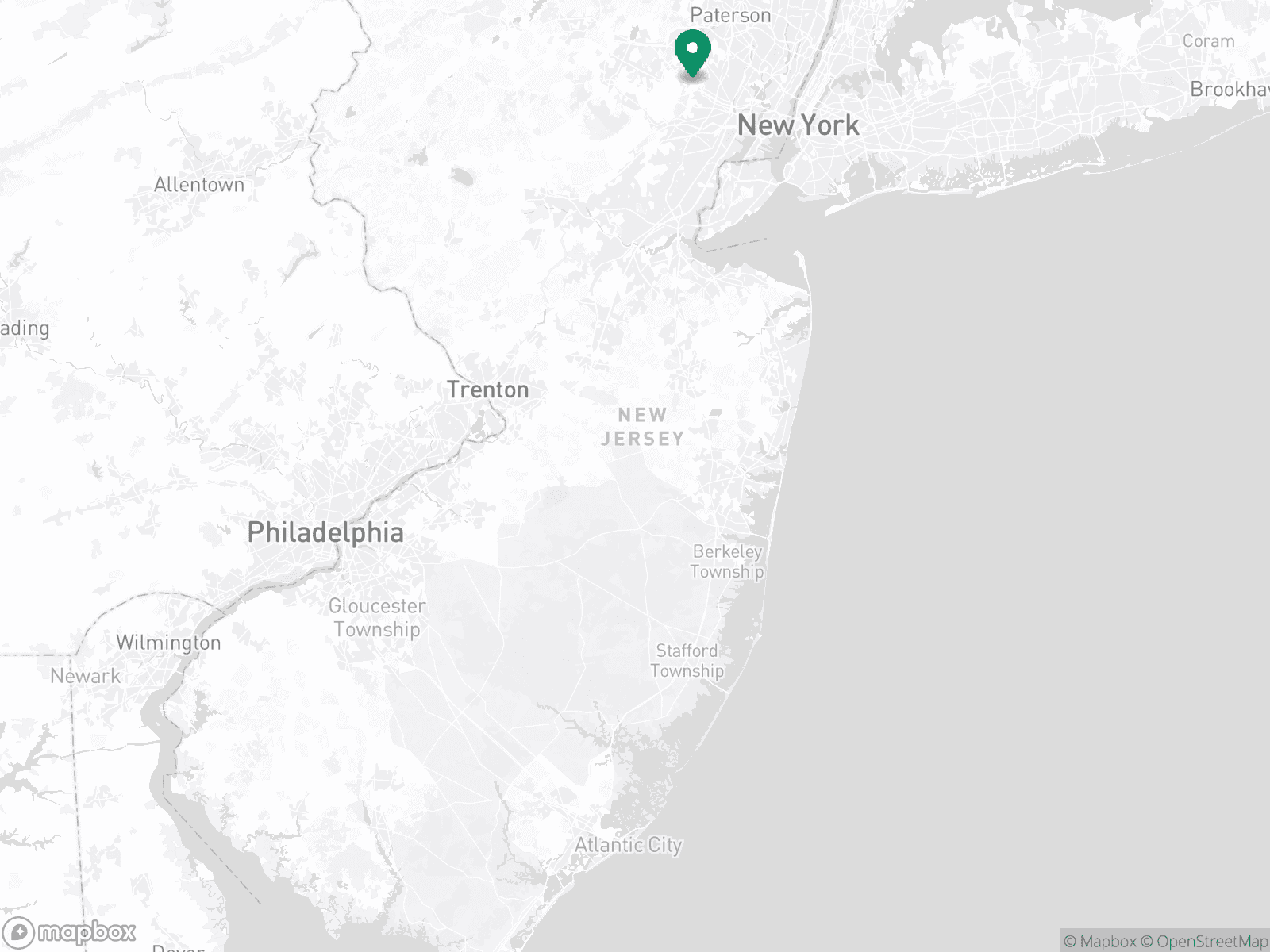 Practice Location Map