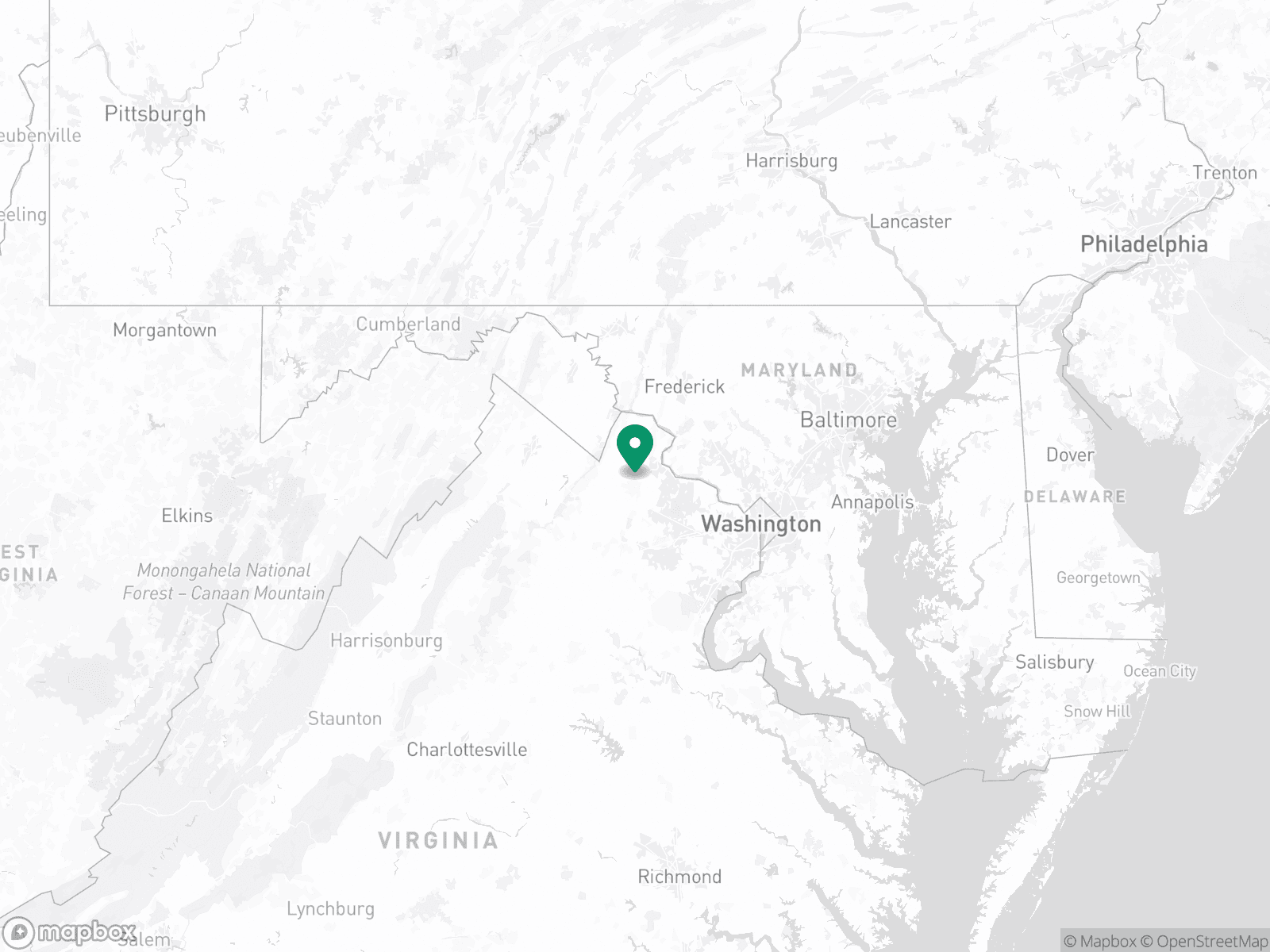 Practice Location Map