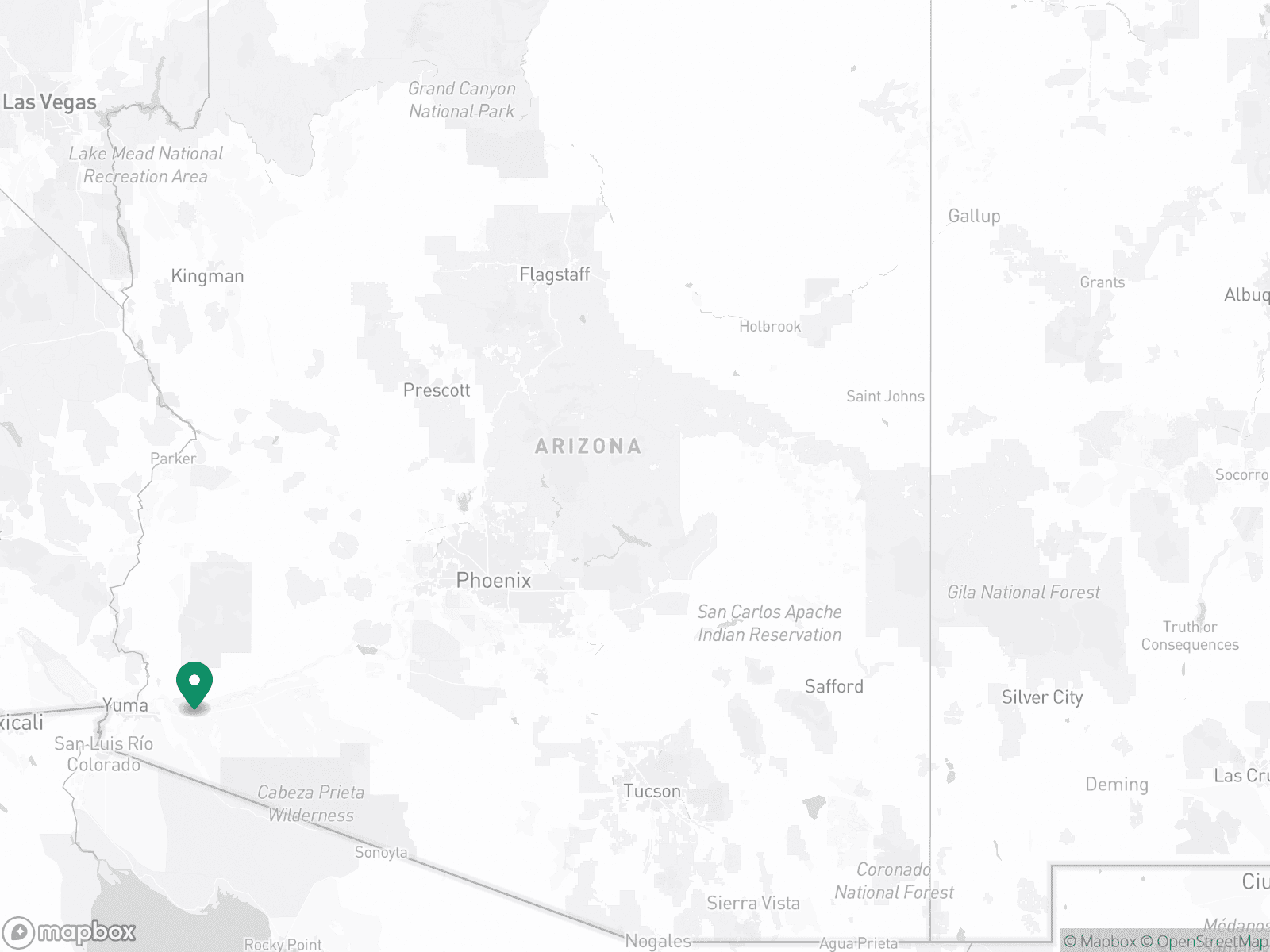 Practice Location Map