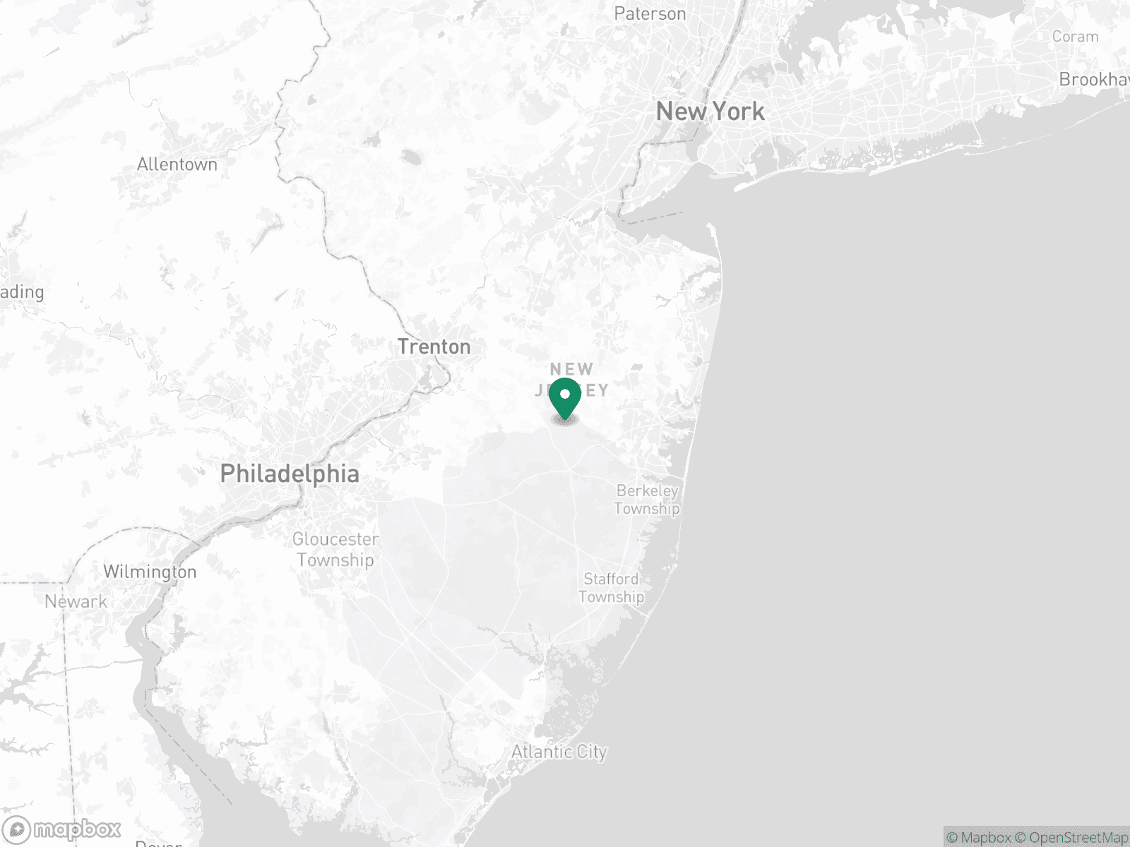 Practice Location Map