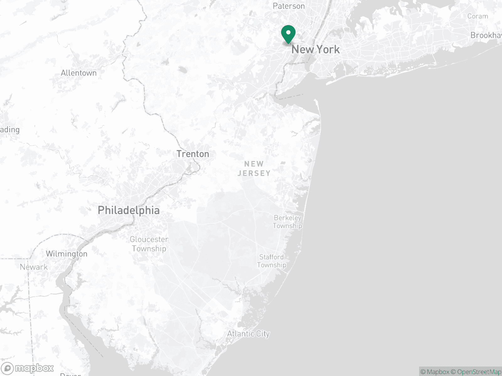 Practice Location Map