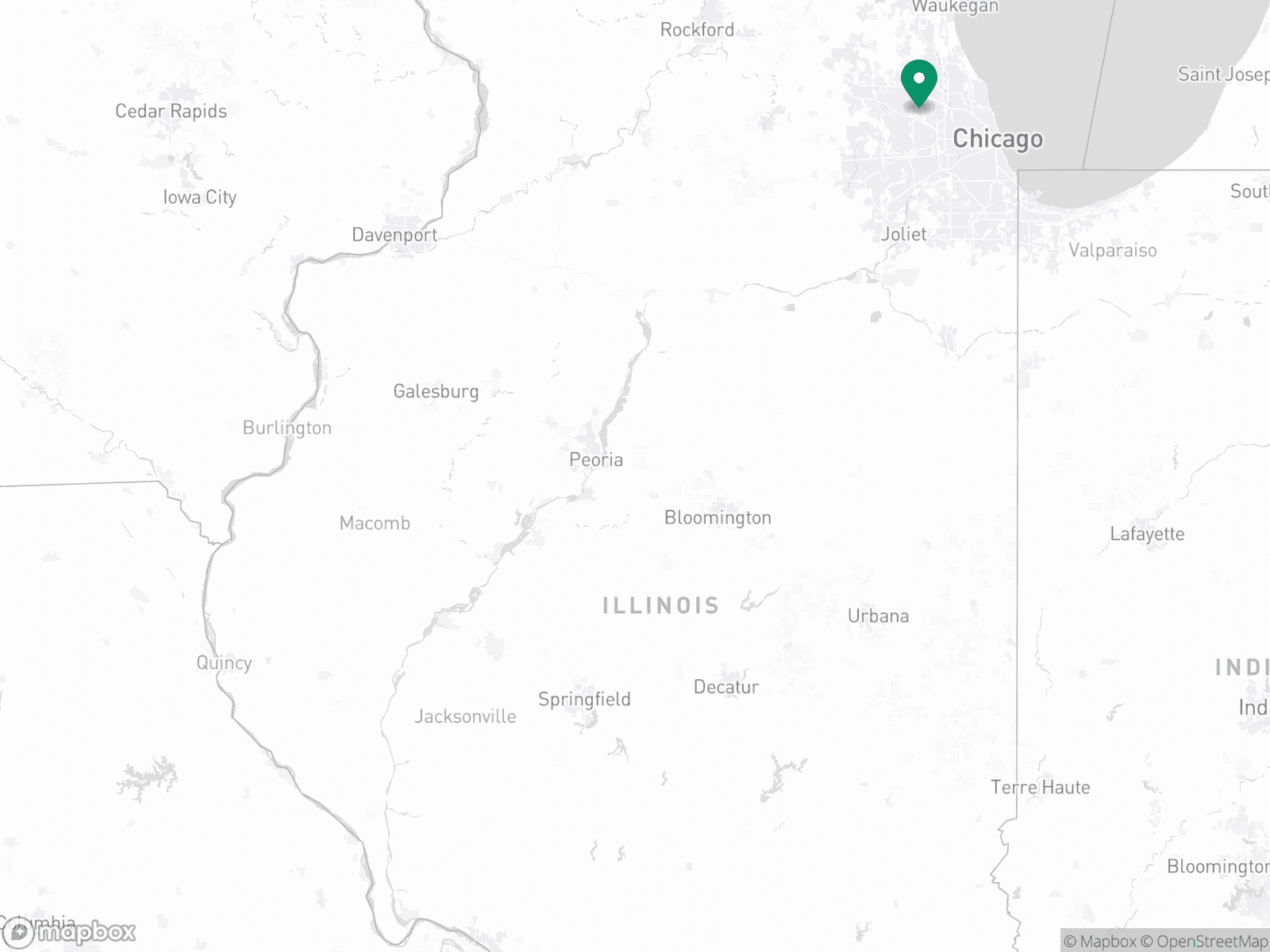 Practice Location Map