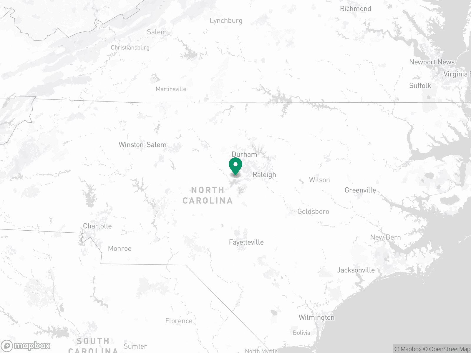 Practice Location Map