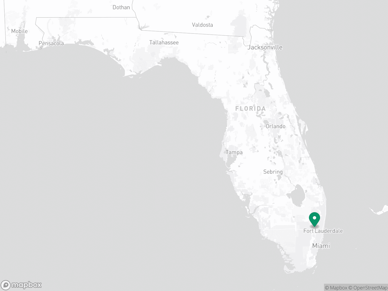 Practice Location Map