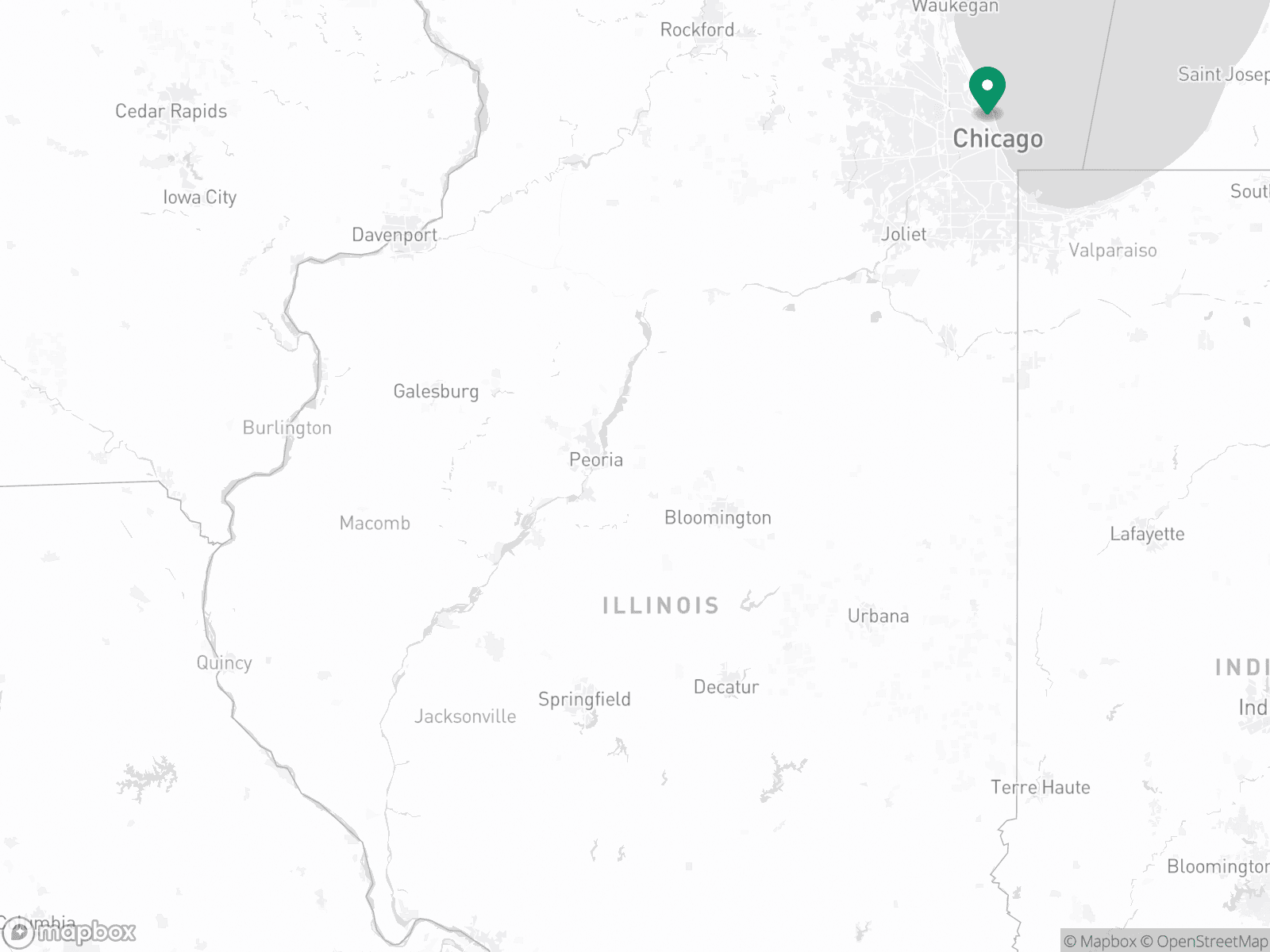 Practice Location Map