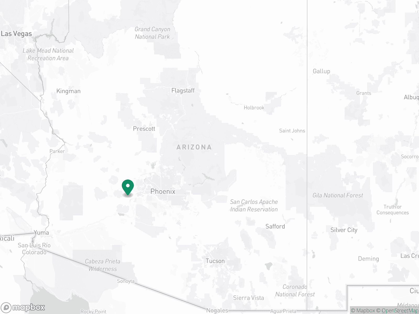 Practice Location Map