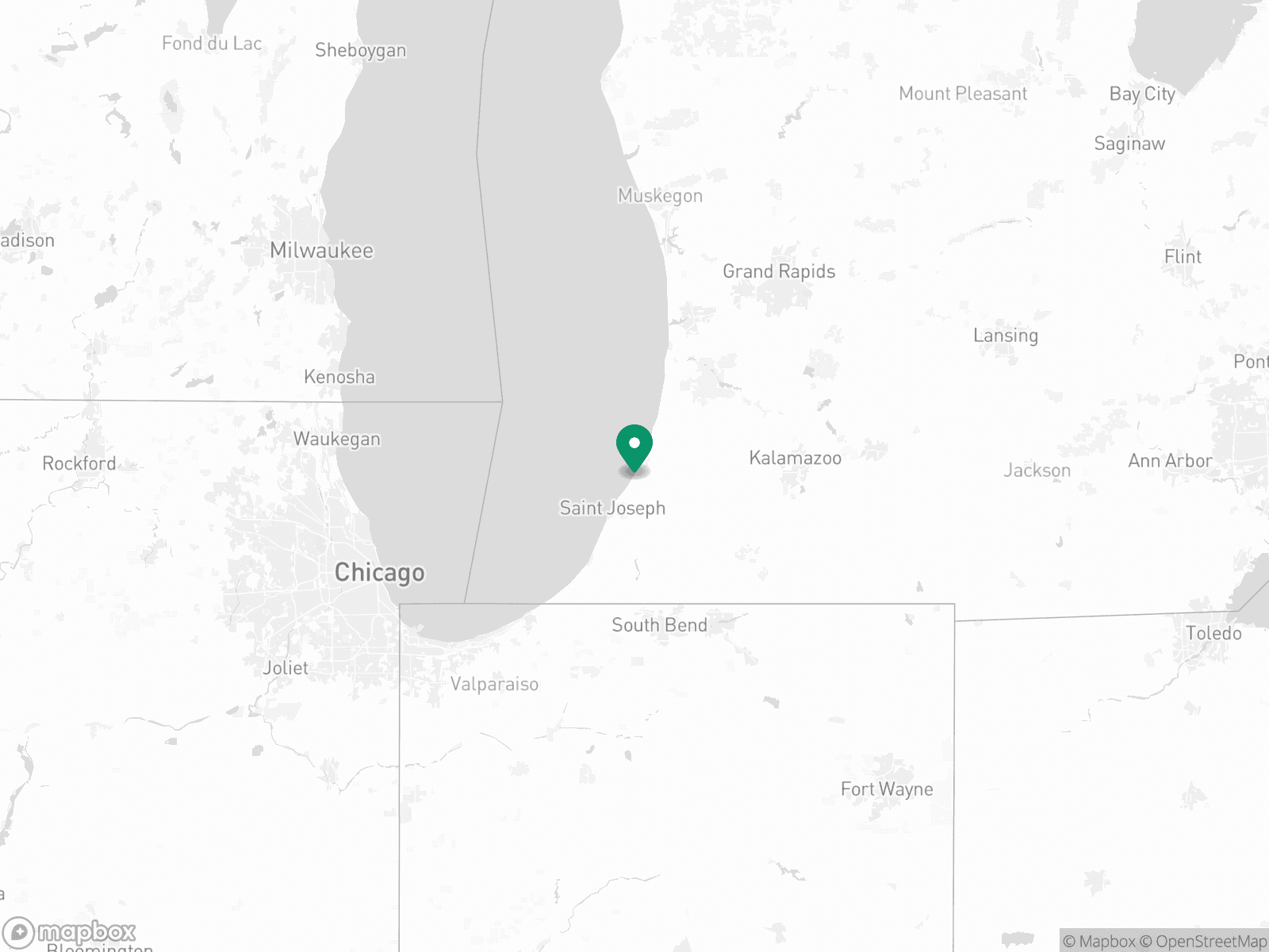 Practice Location Map