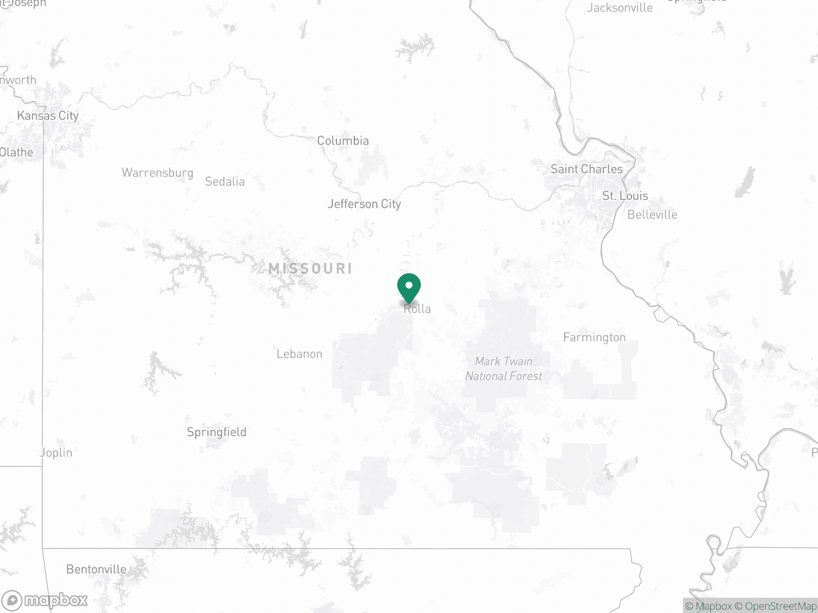 Practice Location Map