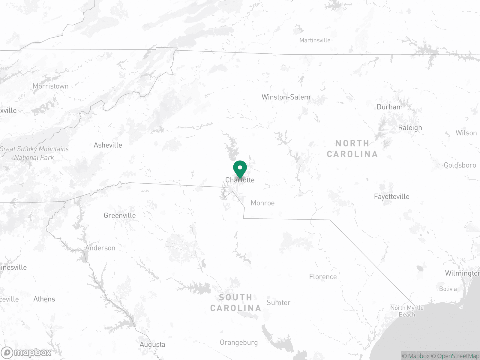 Practice Location Map