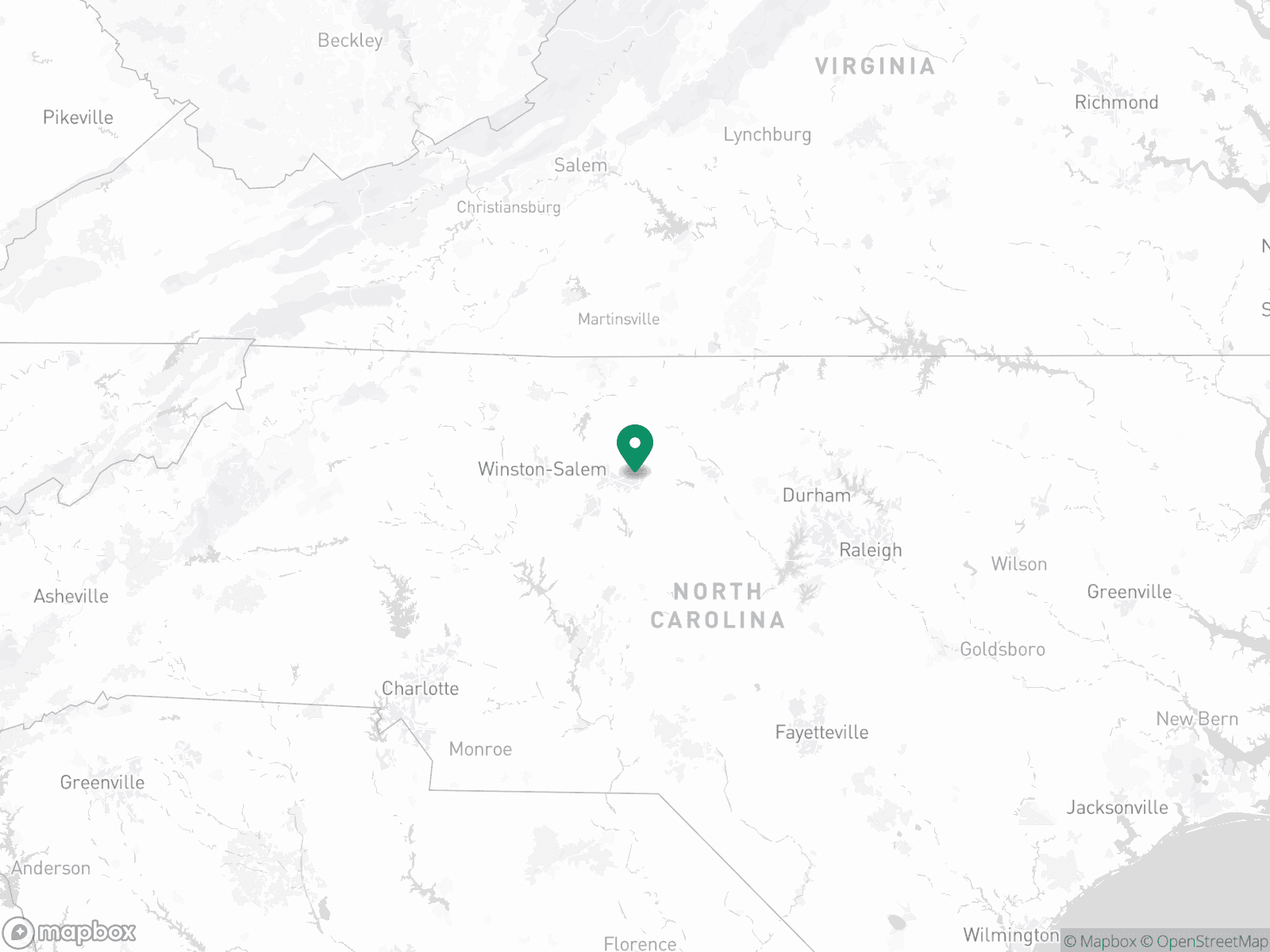 Practice Location Map