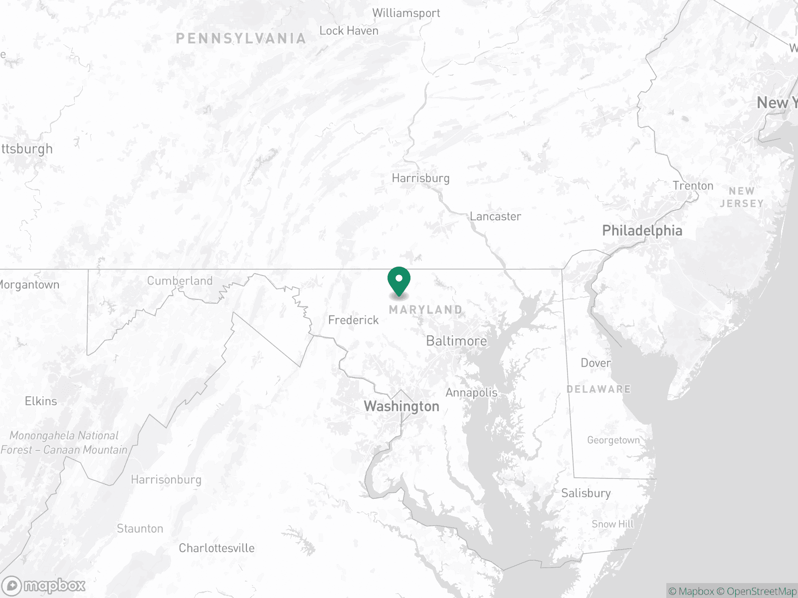 Practice Location Map