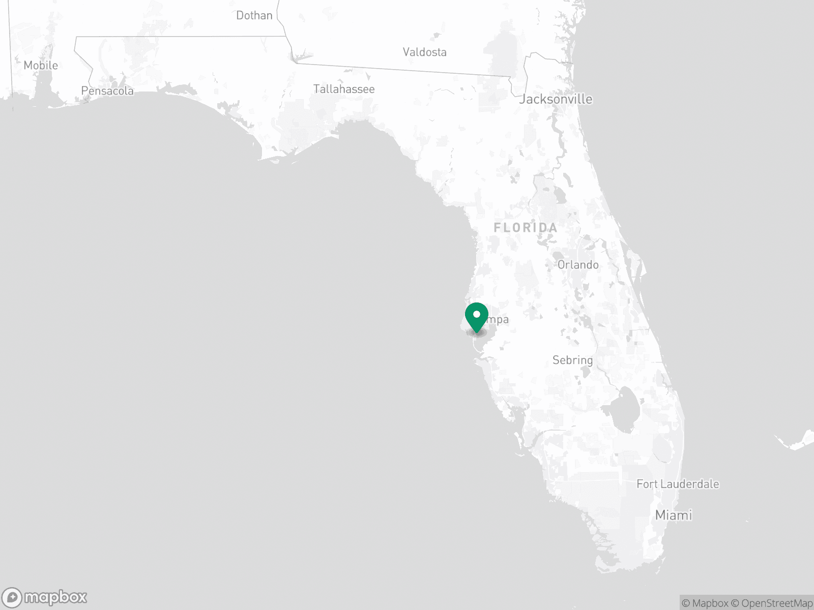 Practice Location Map