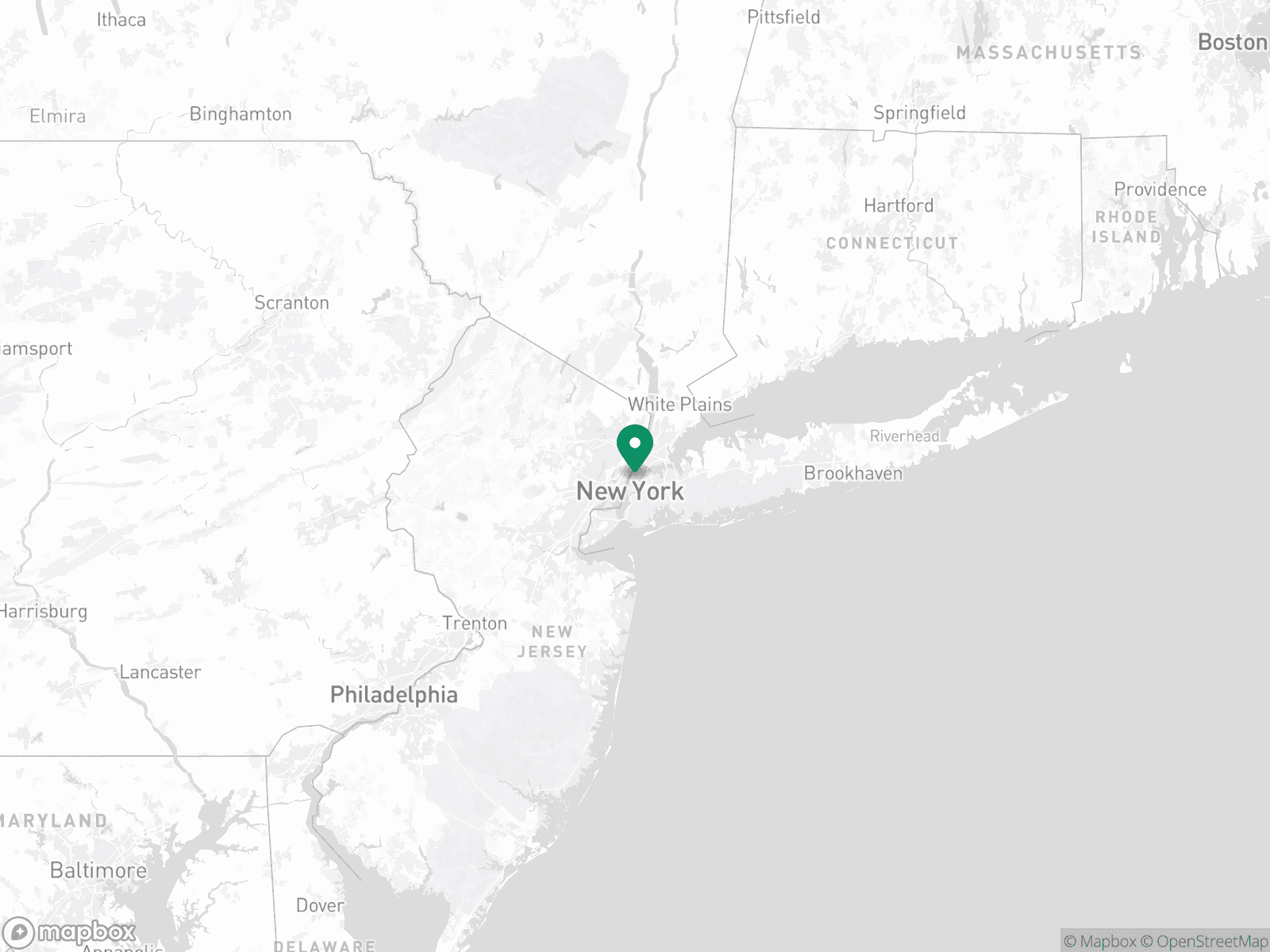 Practice Location Map