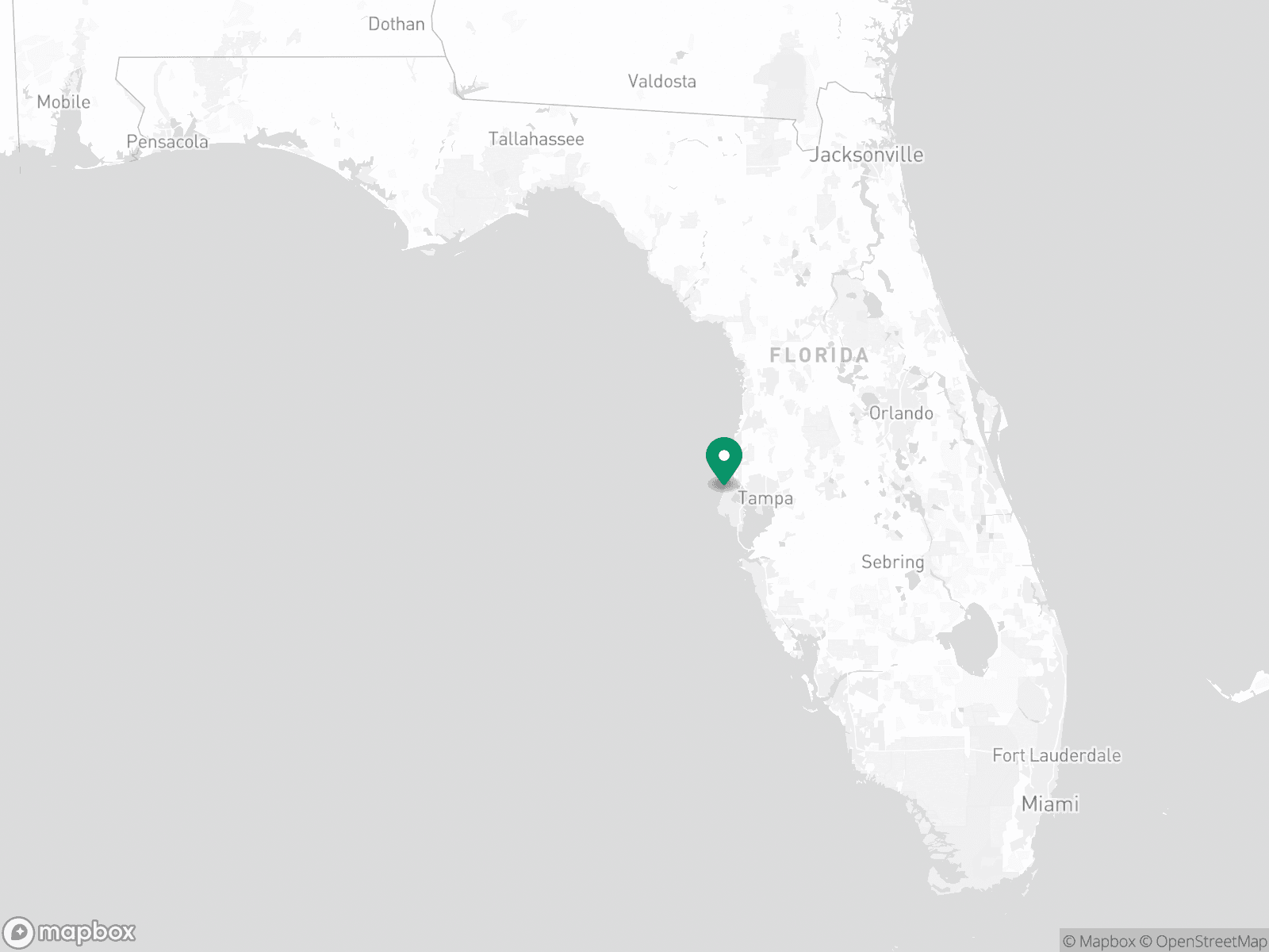 Practice Location Map