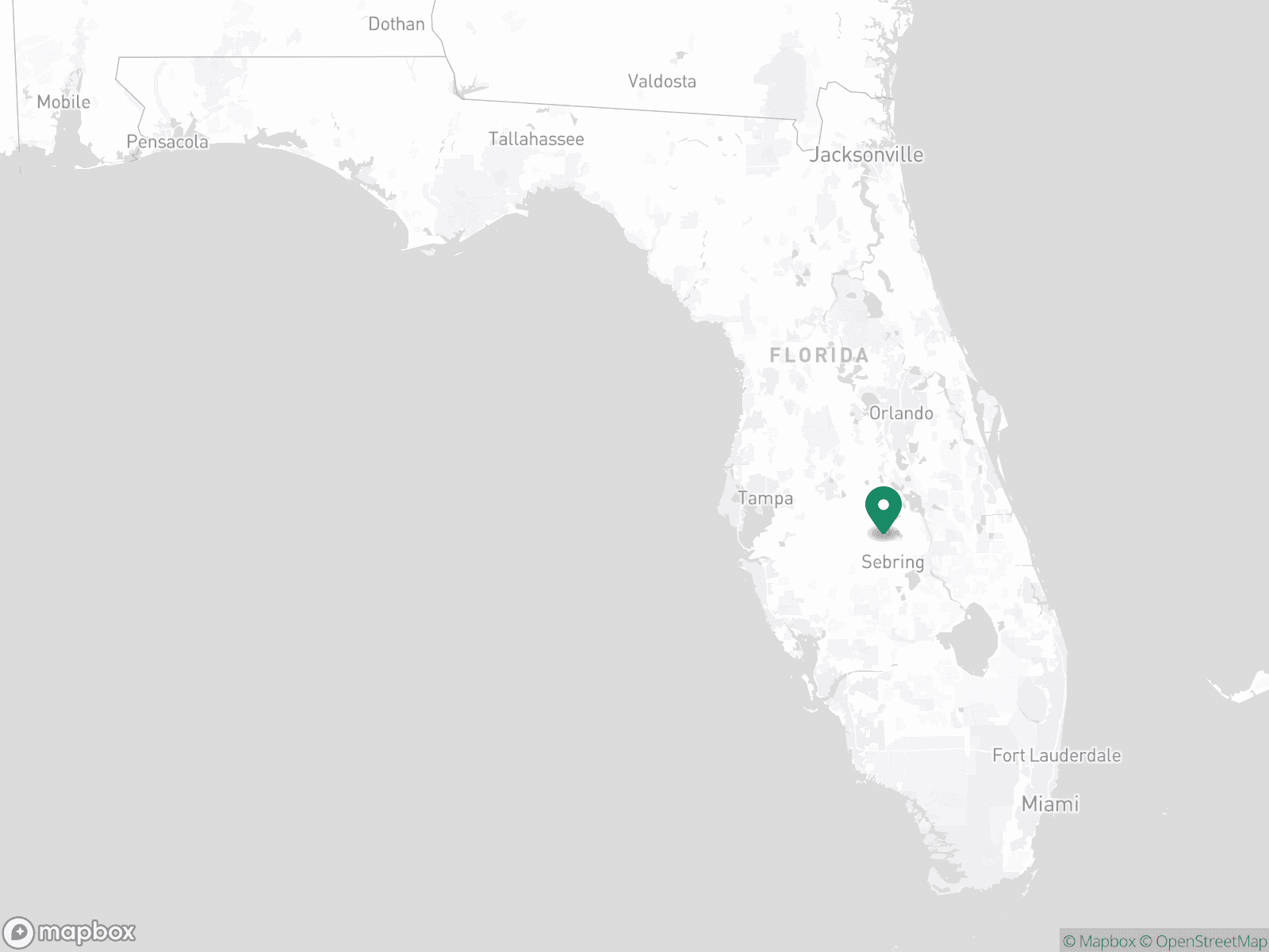 Practice Location Map