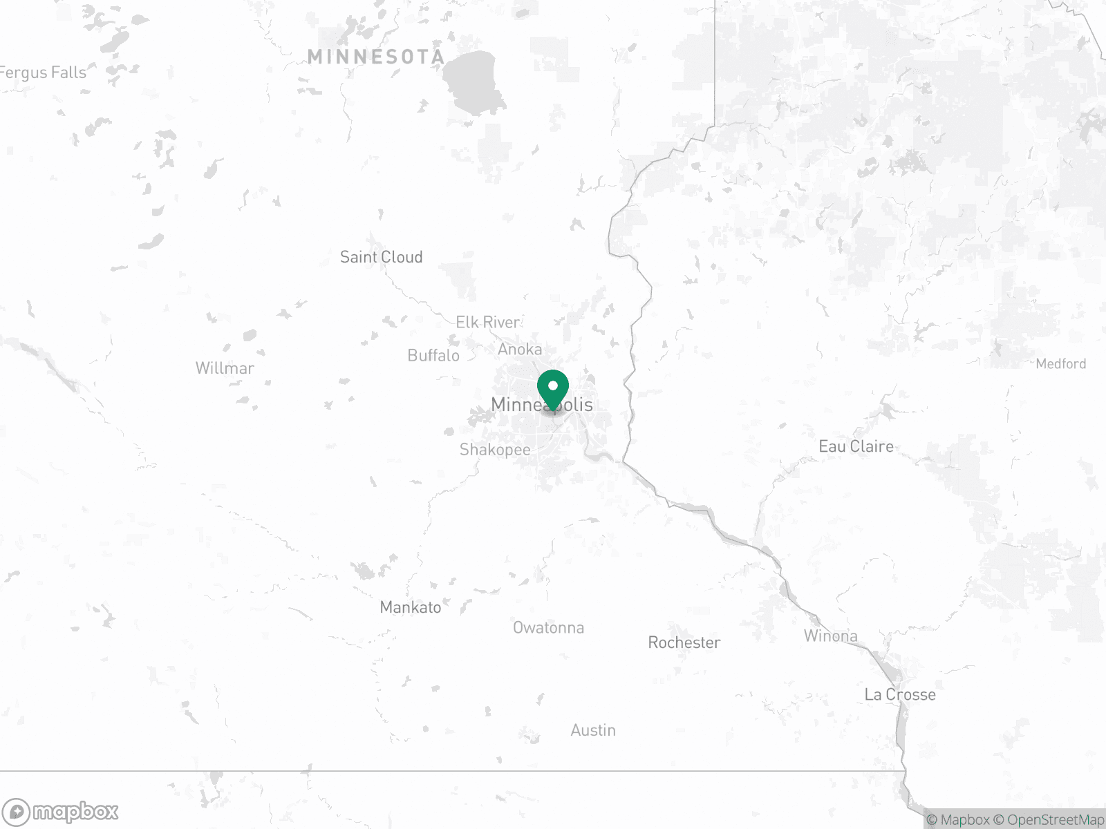 Practice Location Map