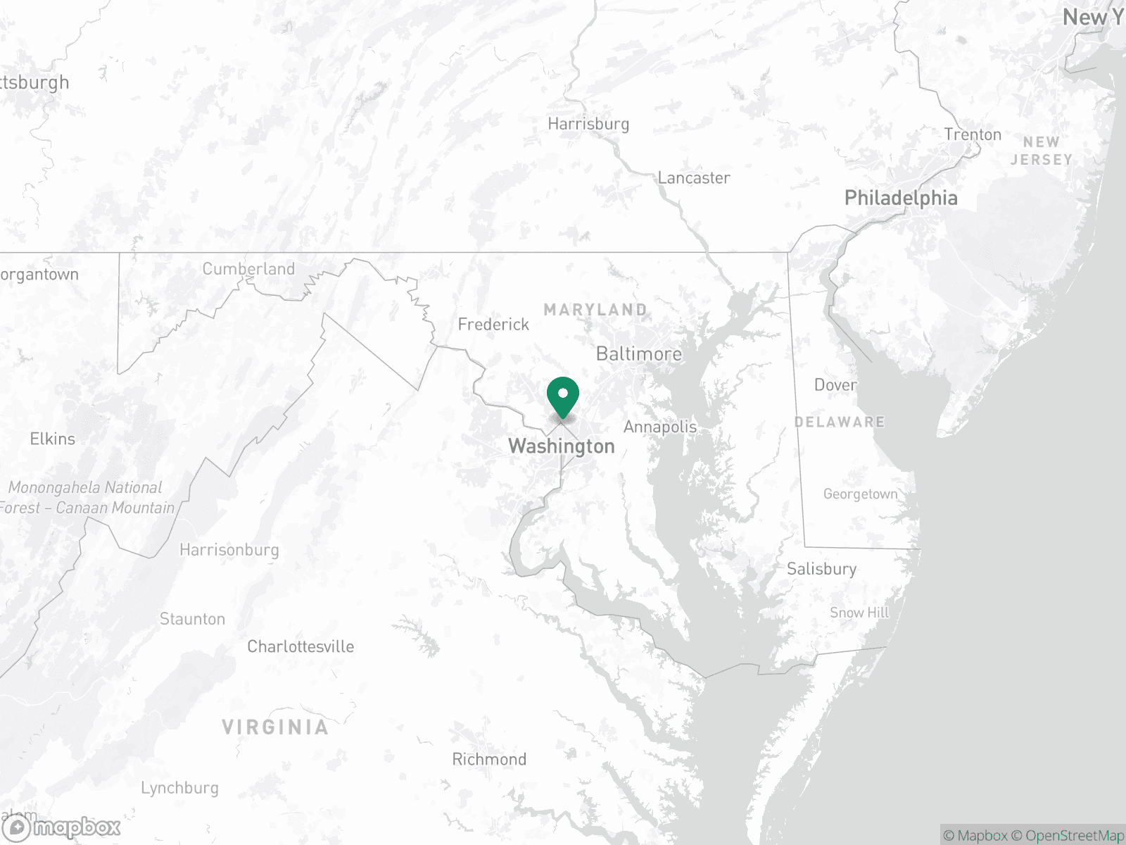 Practice Location Map