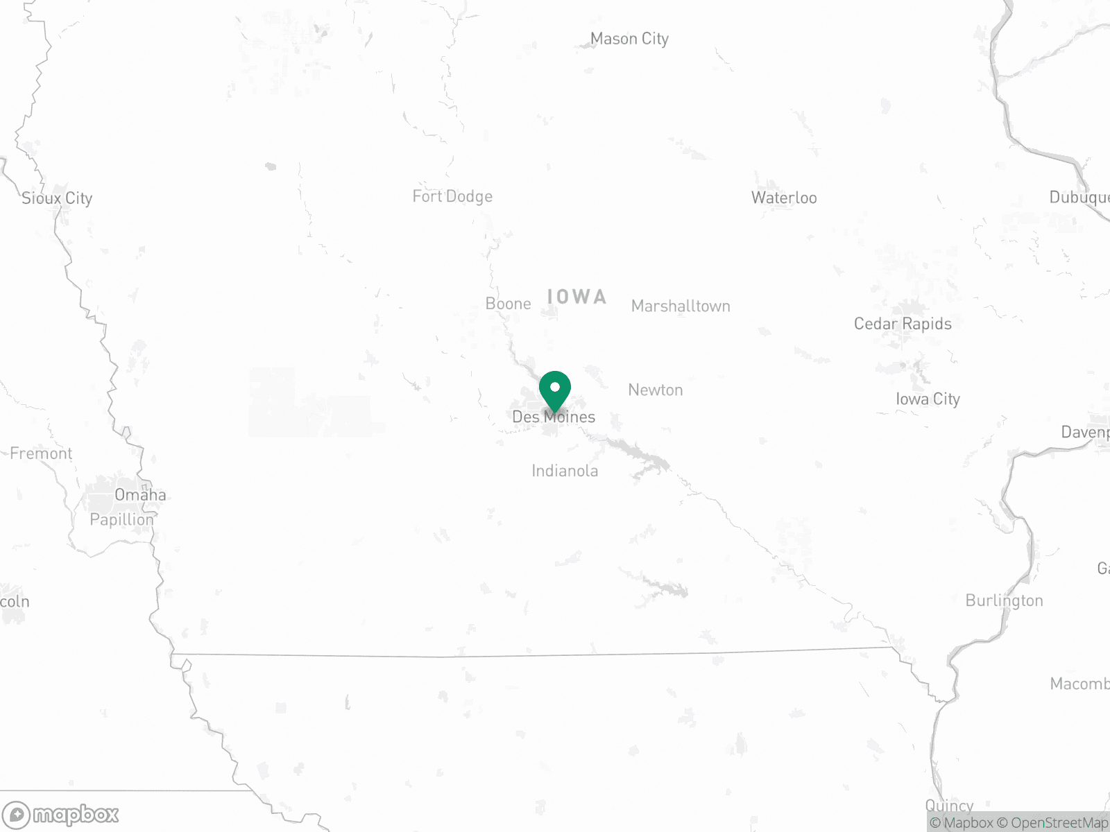 Practice Location Map