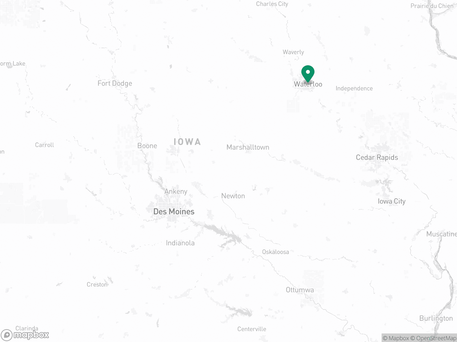 Practice Location Map
