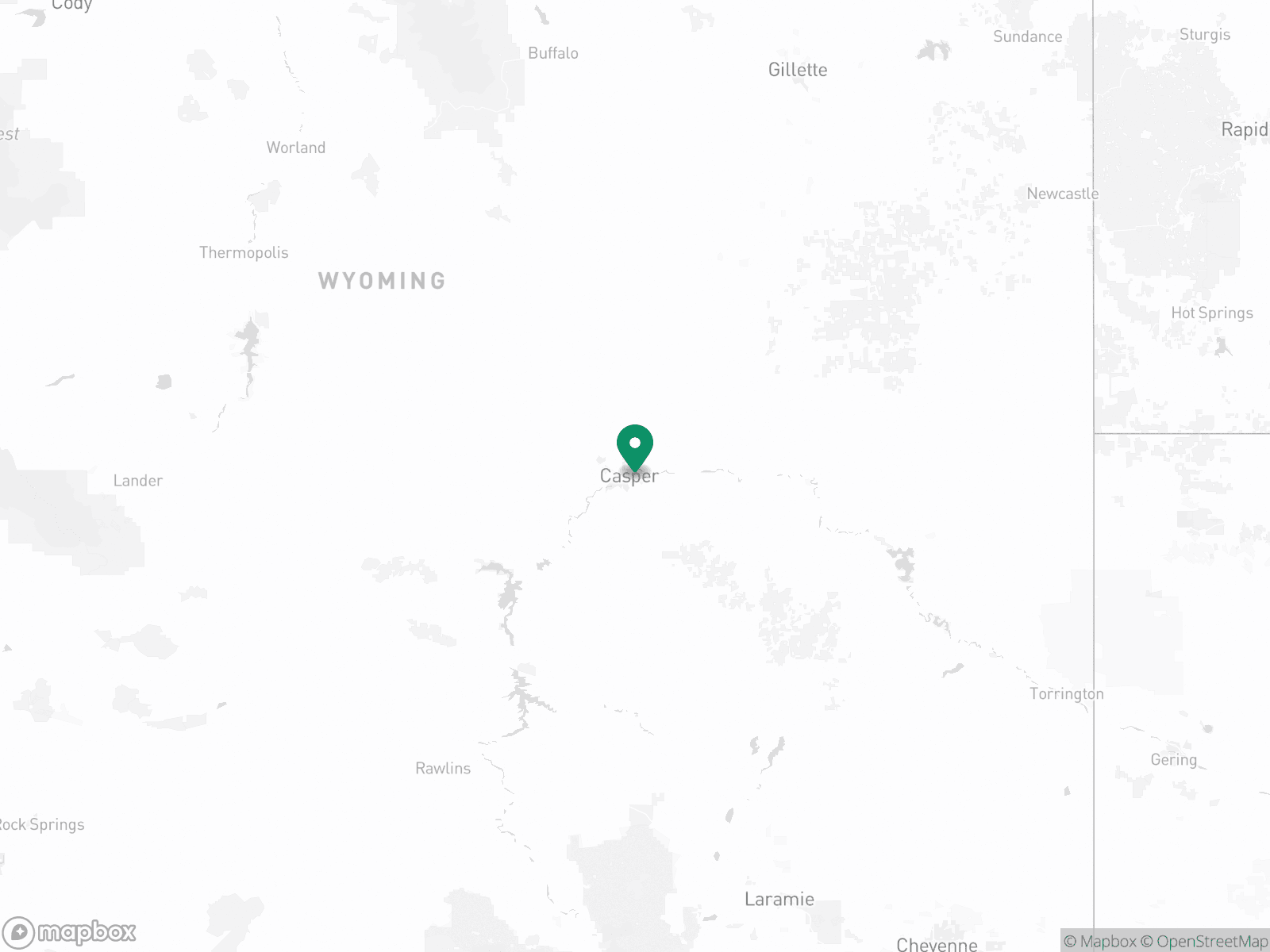 Practice Location Map