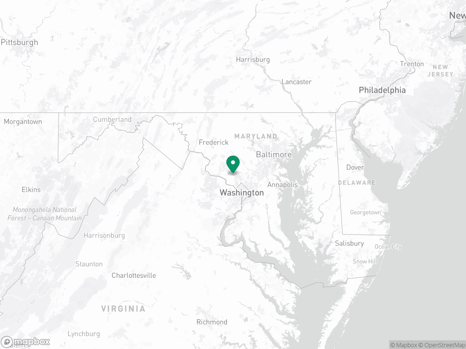 Practice Location Map