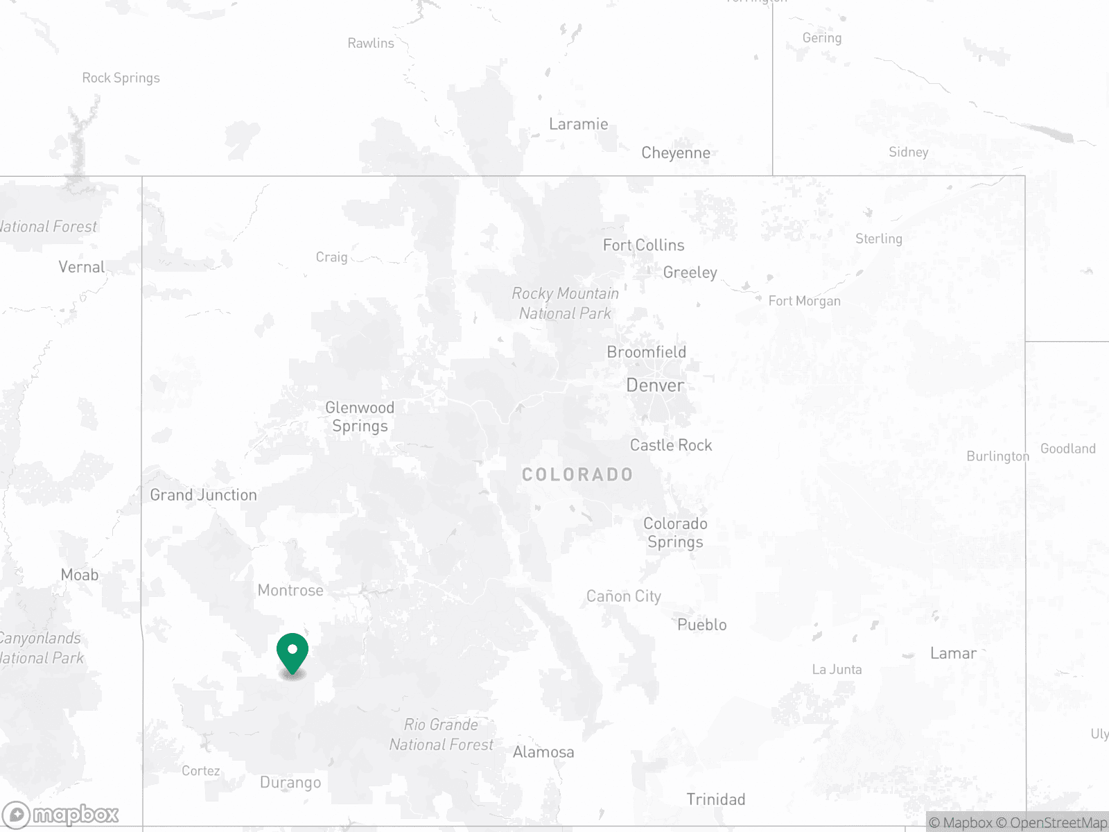 Practice Location Map