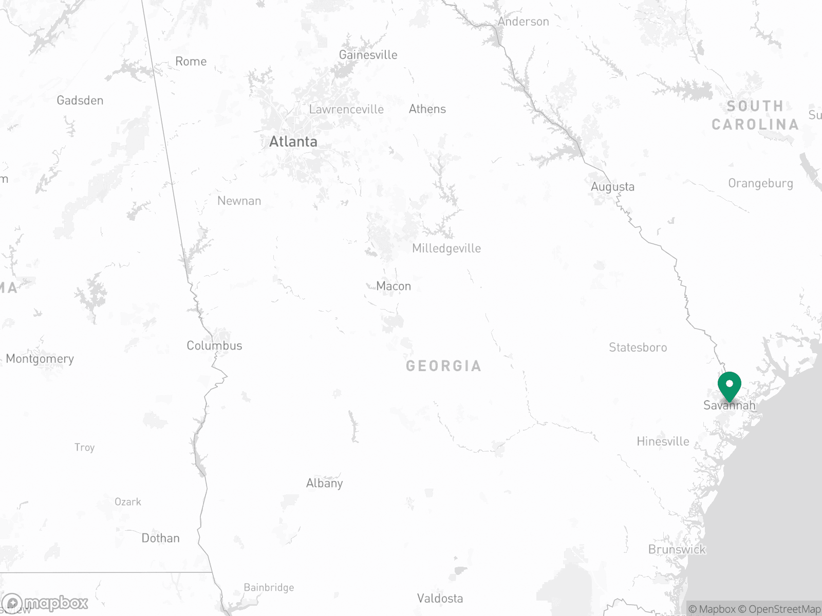 Practice Location Map