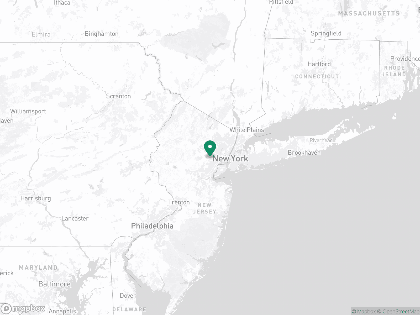 Practice Location Map