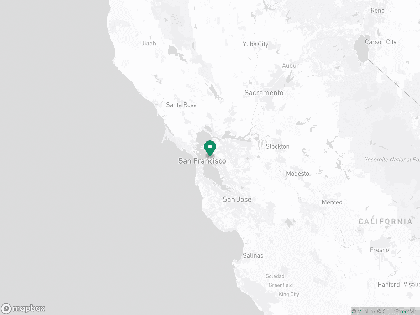 Practice Location Map